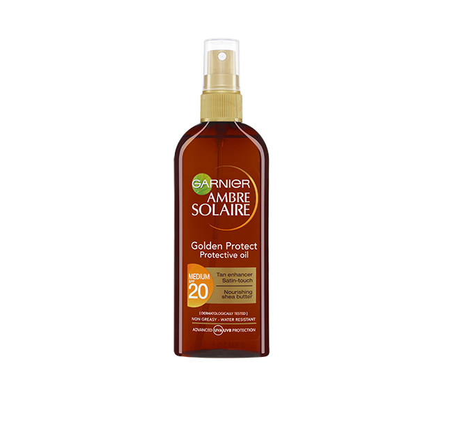 GARNIER AMBRE SOLAIRE GOLDEN PROTECT PROTECTIVE OIL SPF20