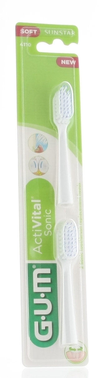 GUM TOOTHBRUSH ACTIV BATTERY REFILLS