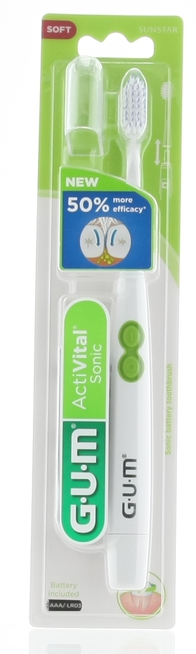GUM TOOTHBRUSH ACTIVITAL BATTERY4100
