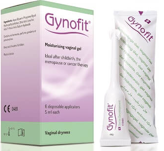 GYNOFIT MOISTURIZING VAGINAL GEL 6X5ML