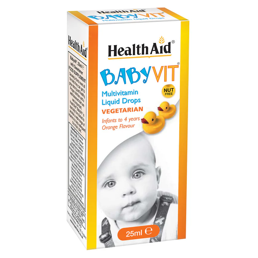 HEALTH AID BABY MULTIVITAMIN LIQUID DROPS 25ml