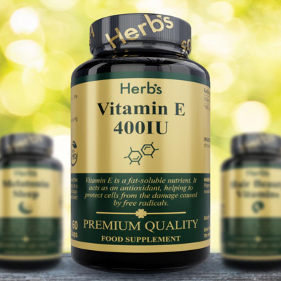 HERBS VITAMIN E 400IU 60 CAPSULES