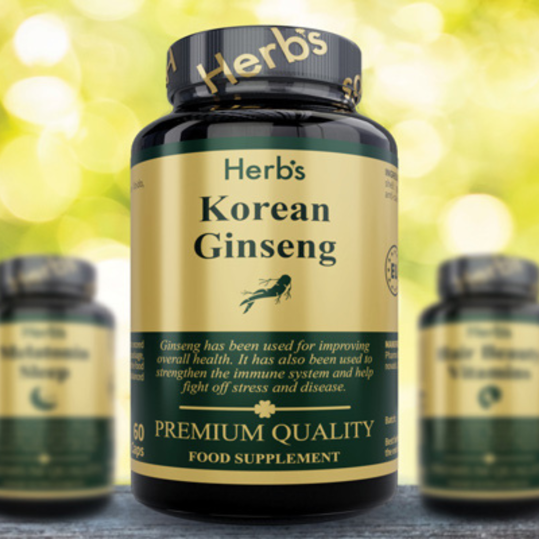HERBS KOREAN GINSENG 60CAPS