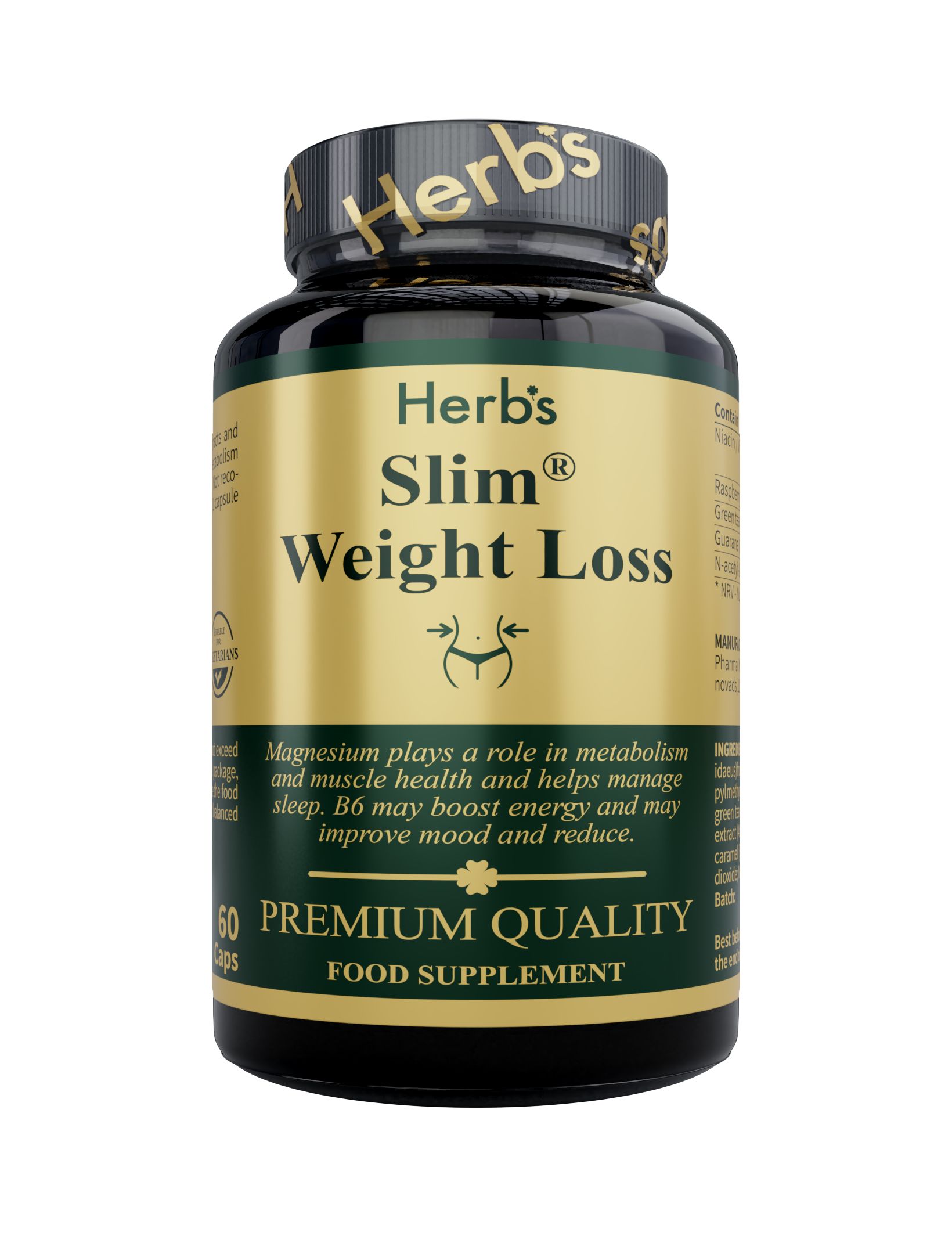 HERBS SLIM WEIGHT LOSS 60TABS