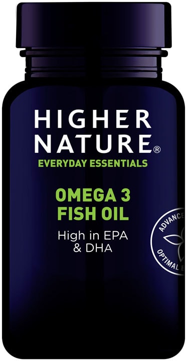 HIGHER NATURE OMEGA-3 FISH OIL 90GELCAPS
