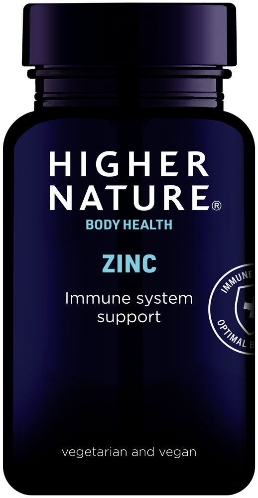 HIGHER NATURE ZINC 90 TABLETS