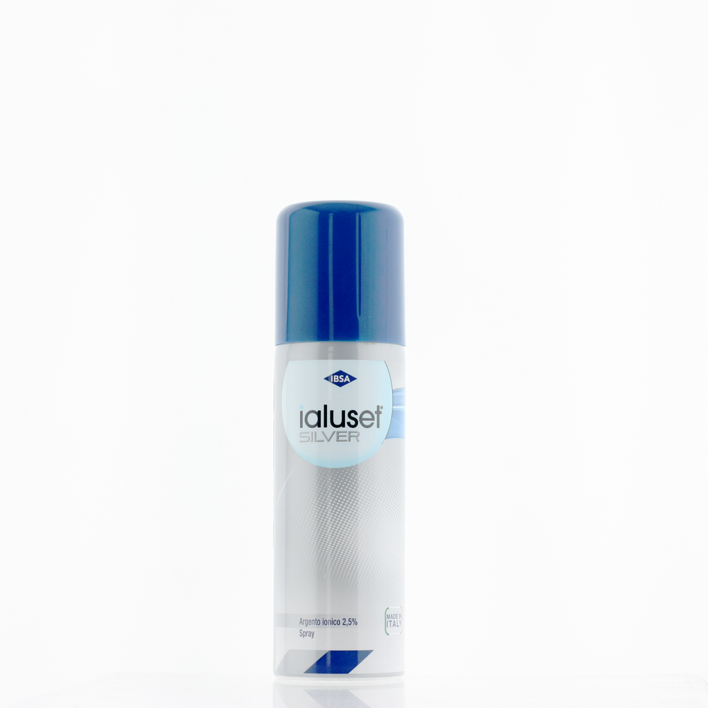 IBSA IALUSET SILVER SPRAY IN POWDER 125ML                                                                               