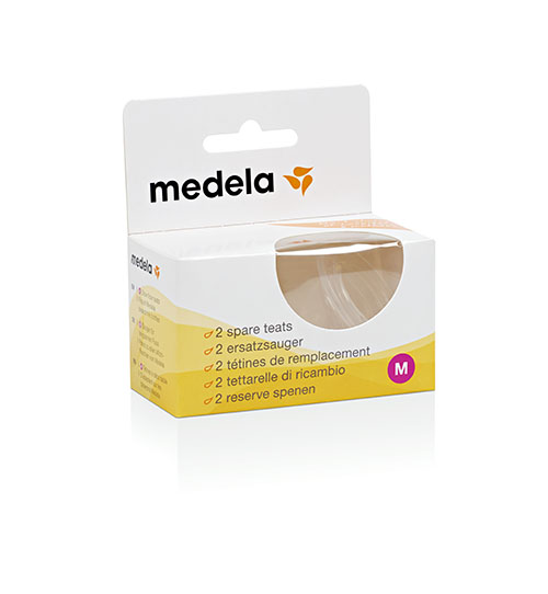 MEDELA SPARE TEATS MEDIUM 2