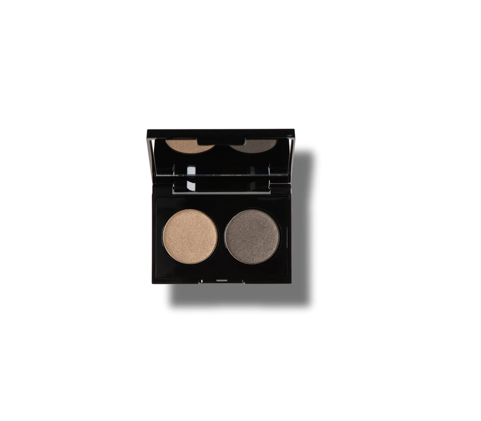 KORRES VOLCANIC MINERALS VELVET DUAL EYESHADOW KHAKIS 48