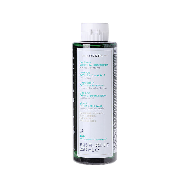 KORRES SHAMPOO FOR HAIRLOSS FOR MEN  250ml                                                                    
