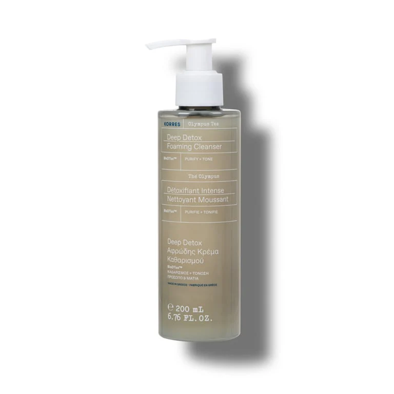 KORRES DEEP DETOX FOAMING CLEANSER 200ML