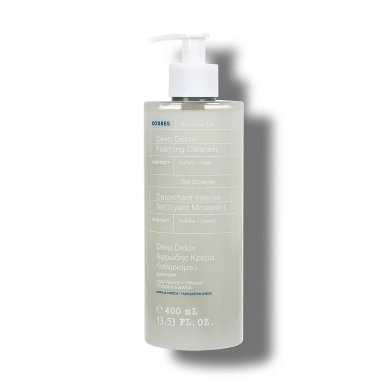 KORRES DEEP DETOX FOAMING CLEANSER 400ML