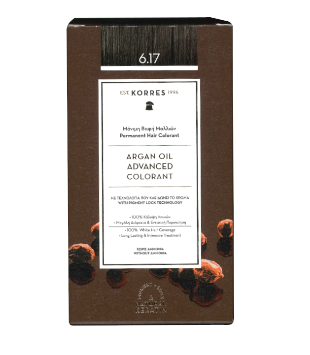 KORRES HAIR COLOR 6.17 DARK BLONDE BEIGE
