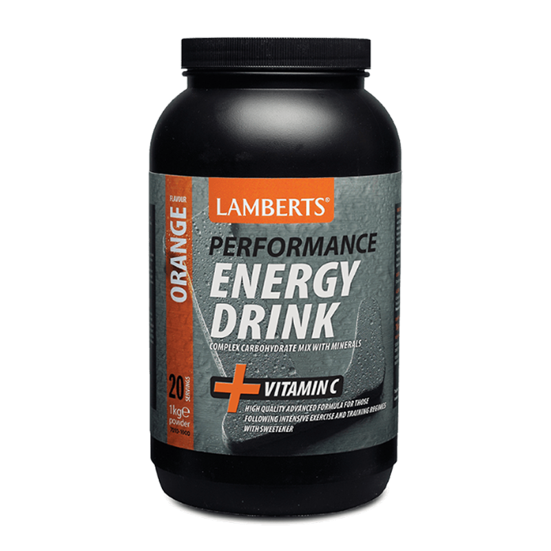 LAMBERTS ENERGY DRINK ORANGE POWDER 1000GR
