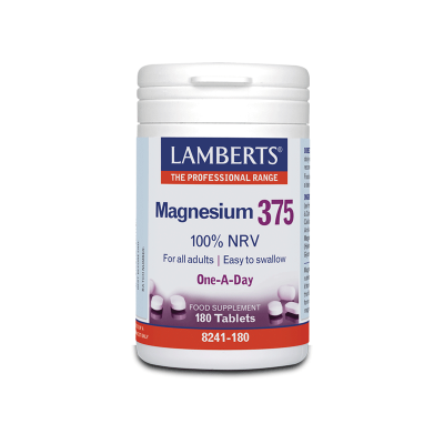 LAMBERTS MAGNESIUM 375MG 180TABS