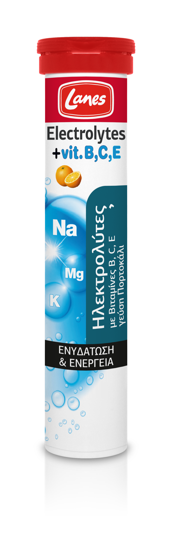 LANES ELECTROLYTES & VITAMINS B,C,E EFF 20TABS