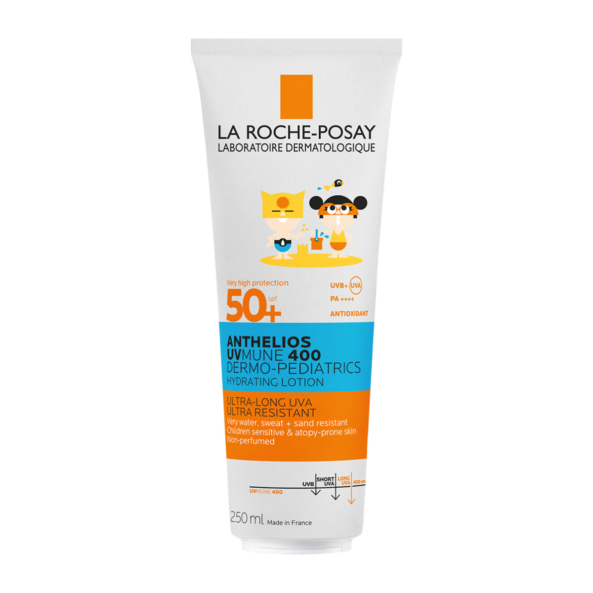 LA ROCHE POSAY ANTHELIOS UVMUNE 400 DERMO-PAEDIATRICS HYDRATING LOTION SPF50+ 250ML