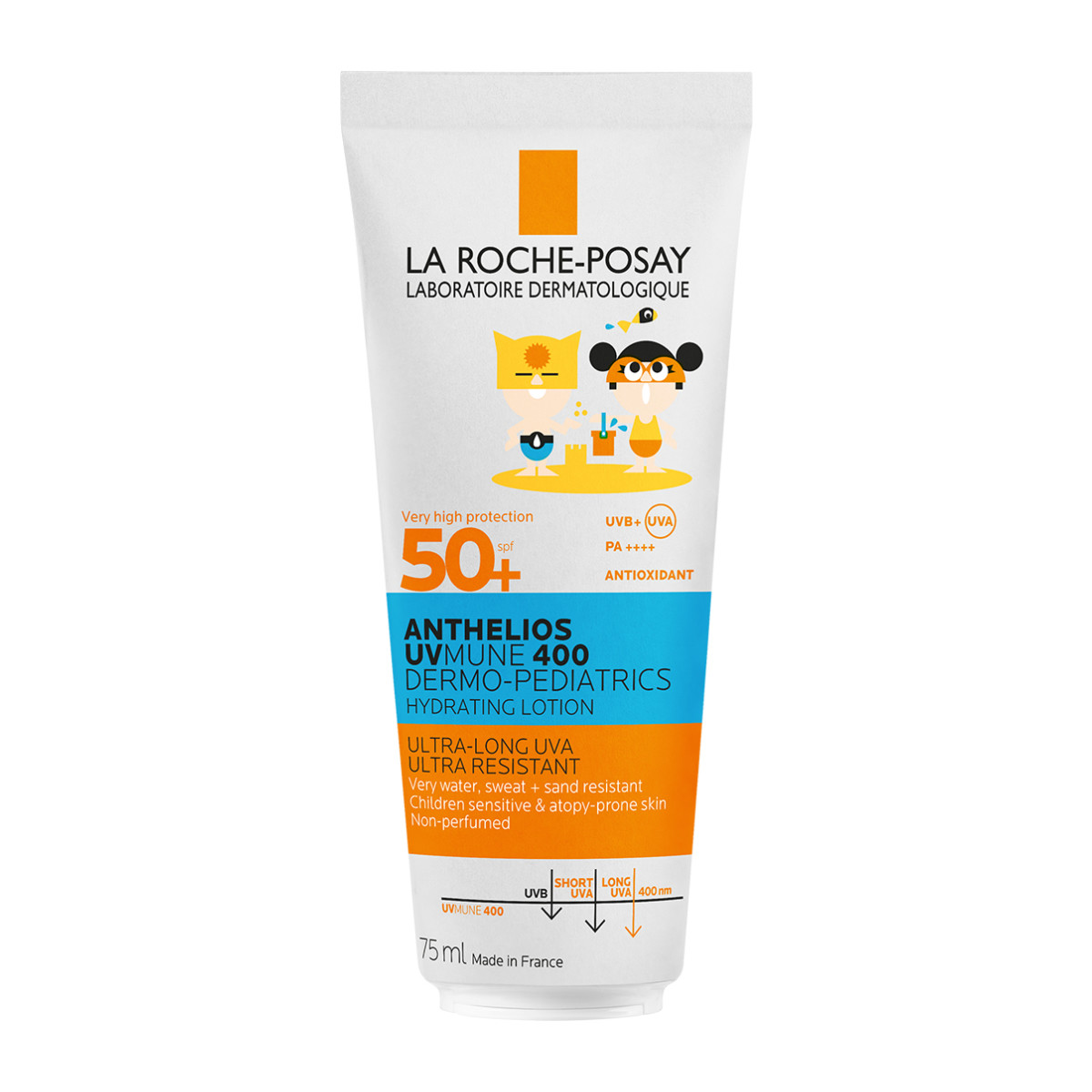 LA ROCHE POSAY ANTHELIOS UVMUNE DERMO-PAEDIATRICS HYDRATING LOTION SPF50+ 75ML