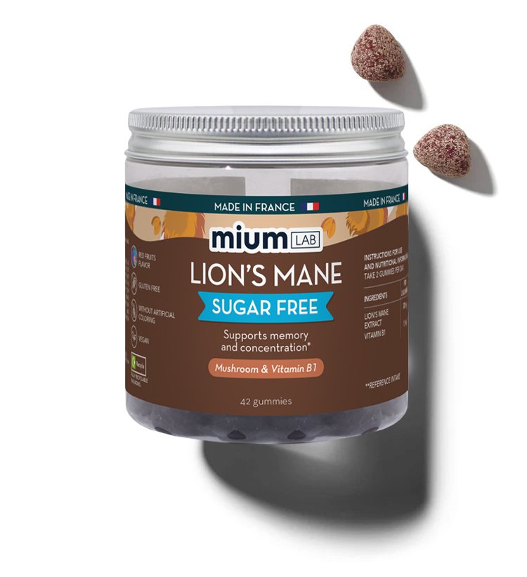 MIUM LAB LIONS MANE 42GUMMIES                                                                                 