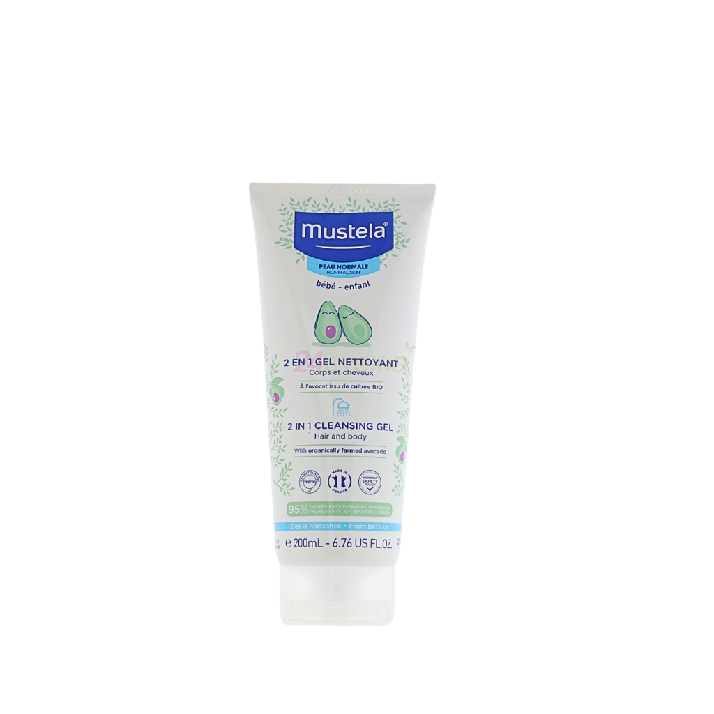 MUSTELA 2 IN 1 HAIR & BODY WASH 200ml
