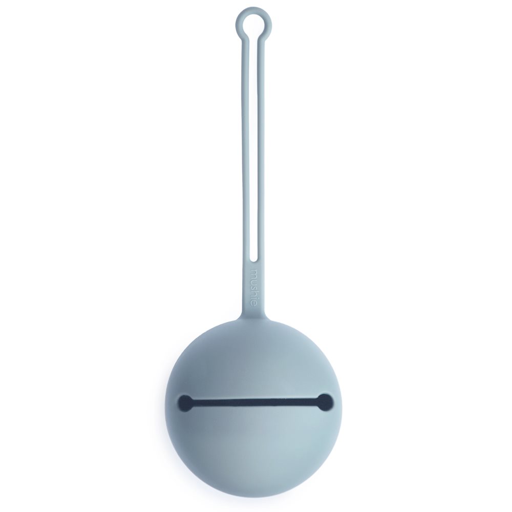 MUSHIE PACIFIER CASE - POWDER BLUE