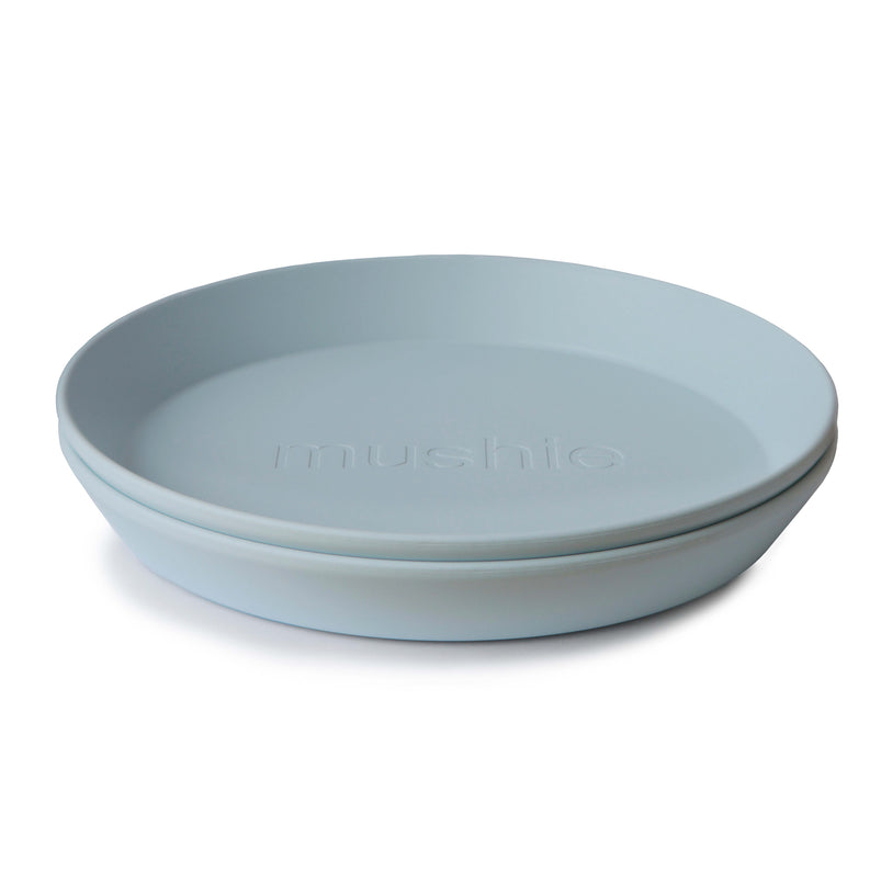MUSHIE DINNER PLATE - ROUND - POWDER BLUE
