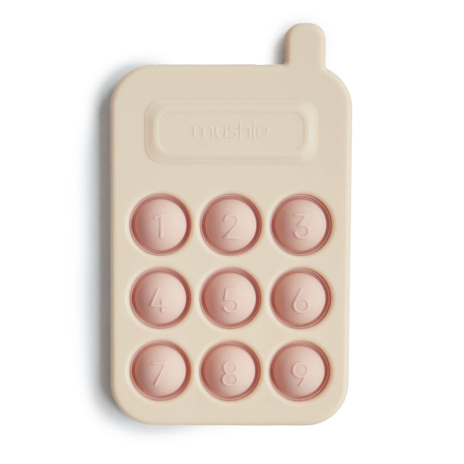 MUSHIE PHONE PRESS TOY - BLUSH