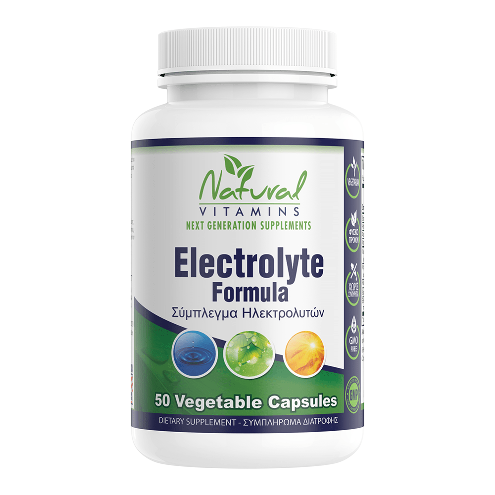 NATURAL VITAMINS ELECTROLYTE FORMULA 50 CAPS