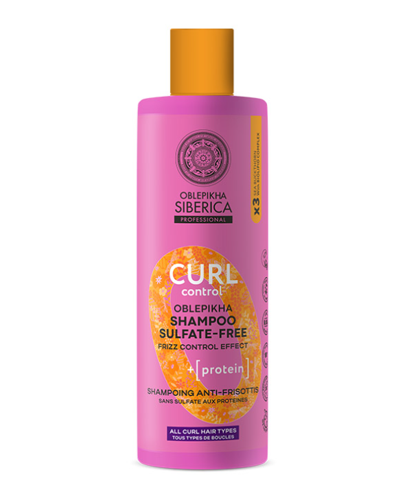 NATURA SIBERICA NS CURL SHAMPOO SULFATE FREE 400ML