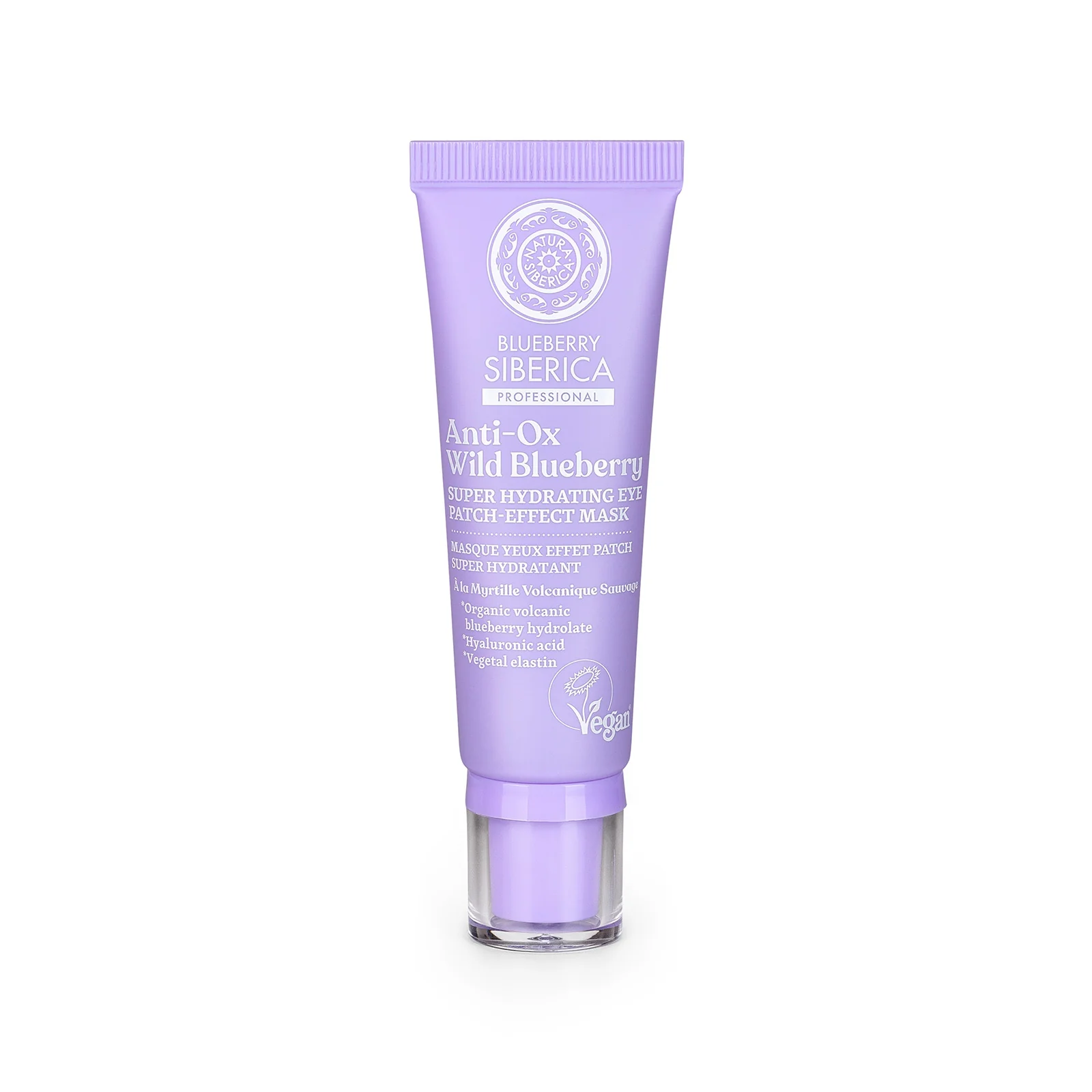 NATURA SIBERICA ANTI-OX WILD BLUEBERRY HYDRATING EYE PATCH-EFFECT MASK 30ML