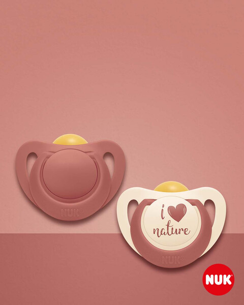 NUK LATEX SOOTHER S2 NATURE 2/BOX