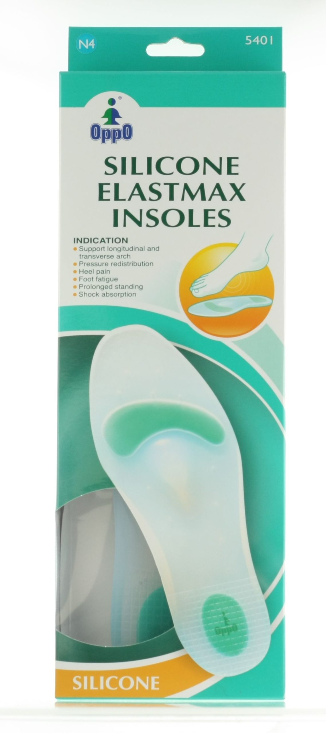 OPPO 5401 SILICONE ELASTAX INSOLES N4 43-44