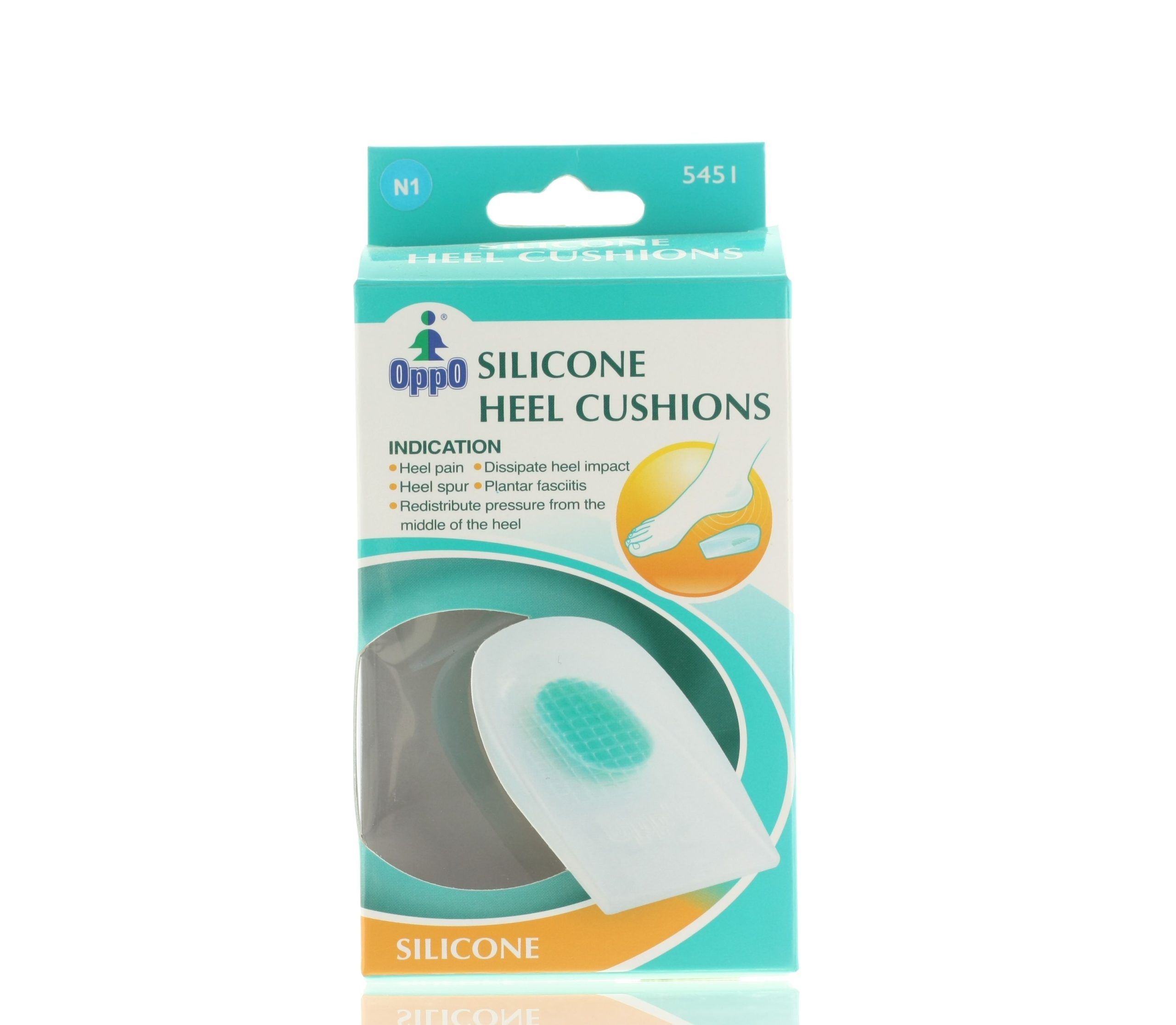 OPPO 5454 SILICONE HEEL CUSHIONS 35-37