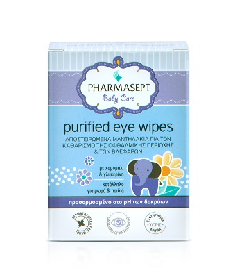 PHARMASEPT BABY PURIFIED EYE WIPES x10
