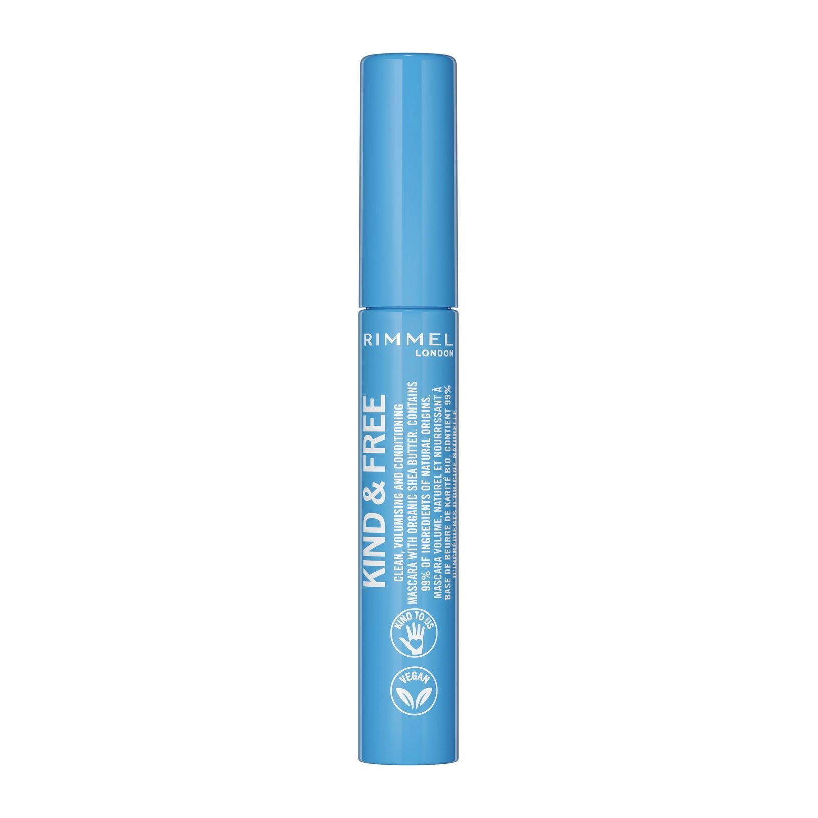 RIMMEL KIND & FREE CLEAN, VOLUMIZING & LENGTHENING MASCARA BLACK