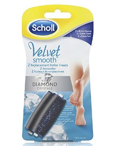 SCHOLL VELVET SMOOTH REFILL WITH DIAMOND CRYSTALS
