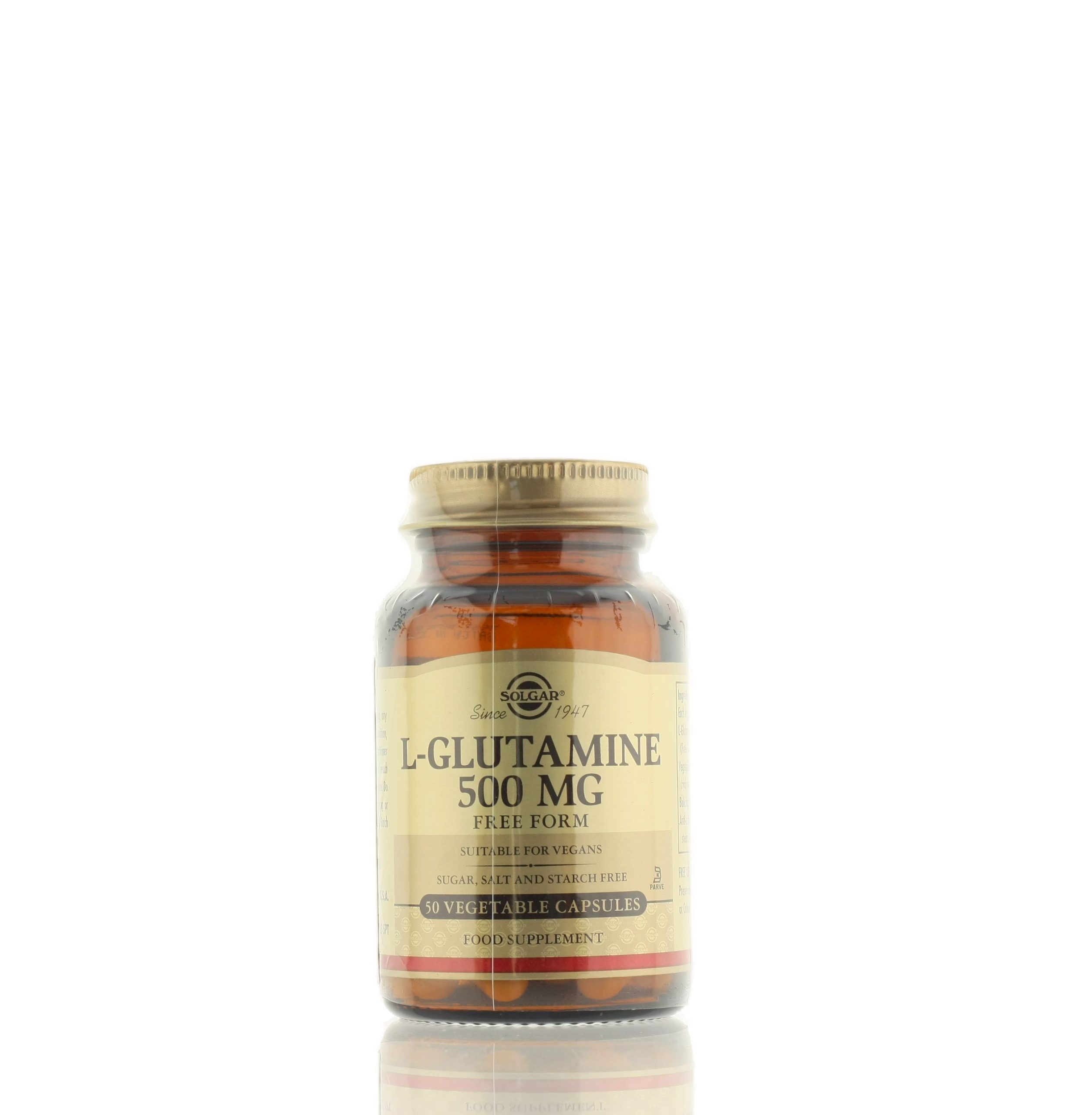 SOLGAR L-GLUTAMINE 500mg 50CAPS