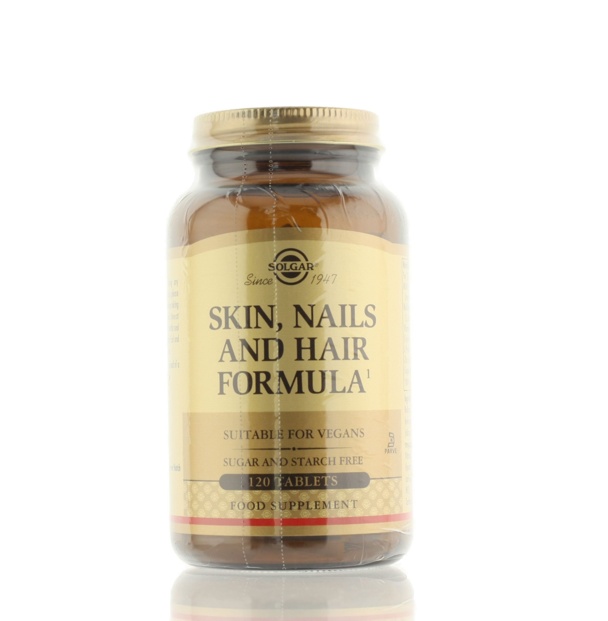 SOLGAR SKIN HAIR & NAILS 120 TABLETS