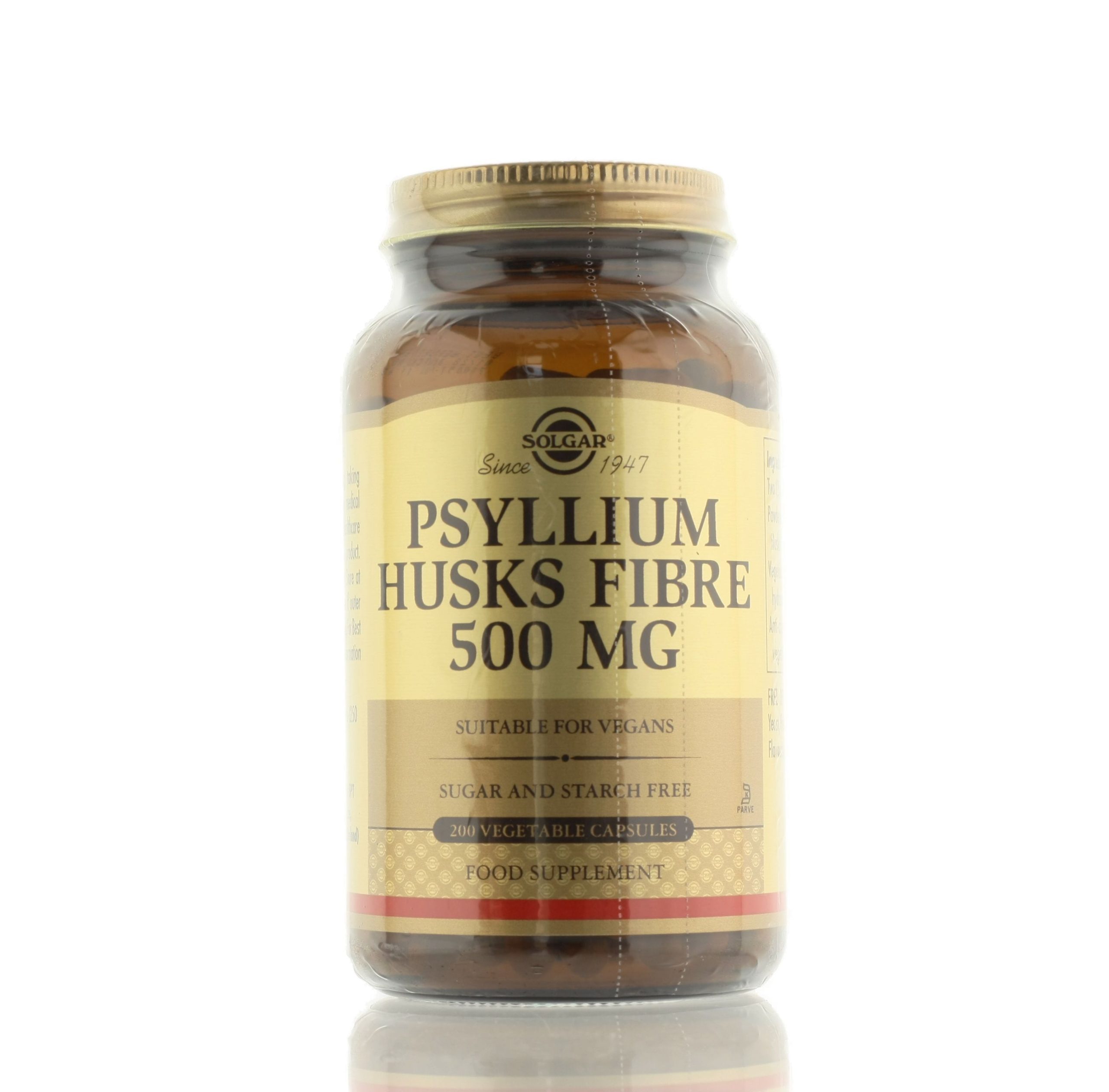 SOLGAR PSYLLIUM HUSKS 500mg CAPS 200