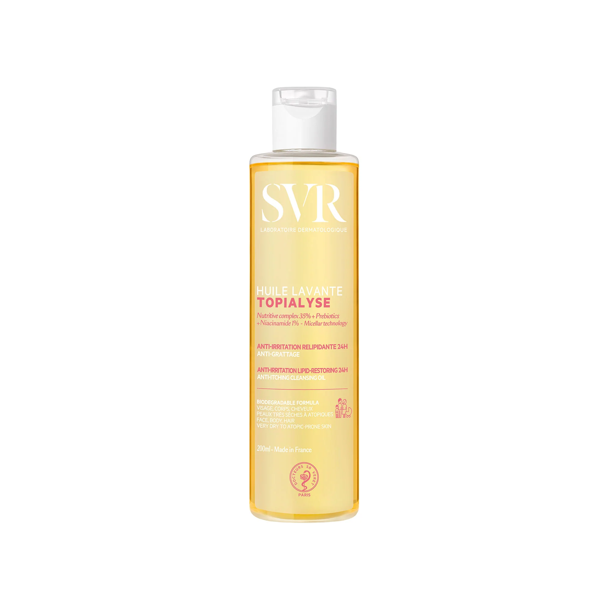 SVR TOPIALYSE OIL WASH 200ML