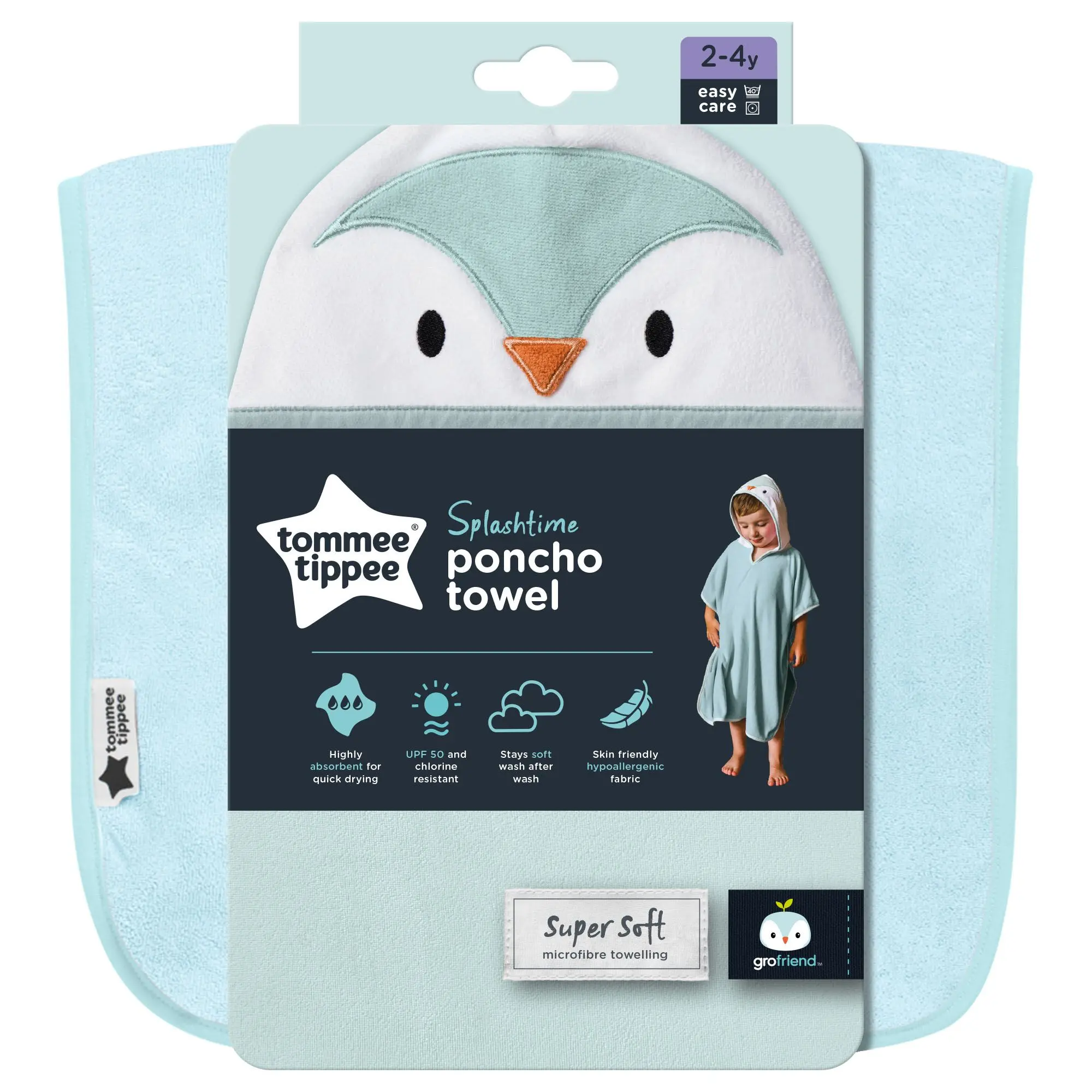 TOMMEE TIPPEE PERCY THE PENGUIN GROPONCHO 2-4Y