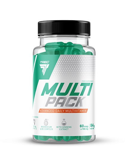 TREC MULTIPACK MULTIVITAMIN & MINERALS 60CAPS