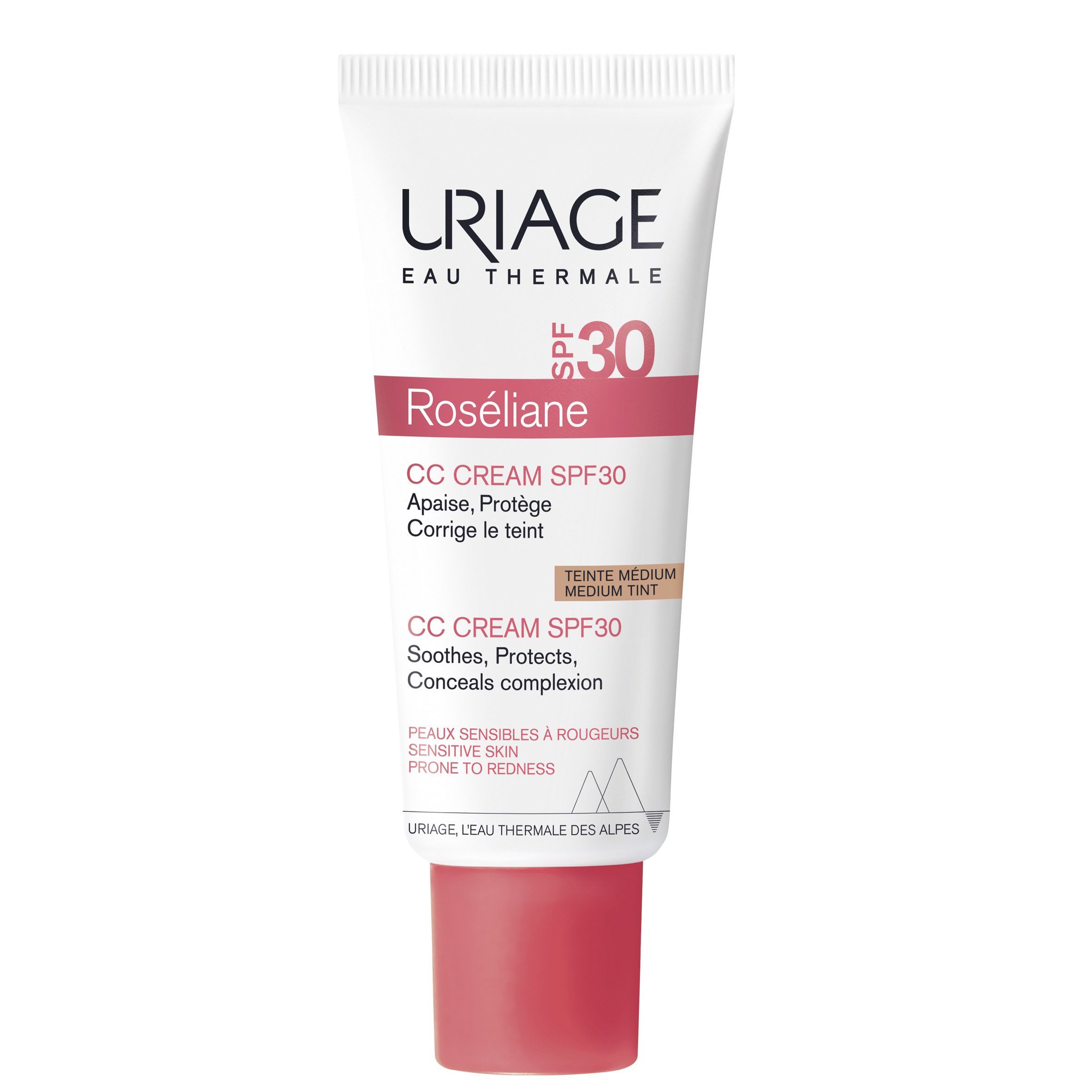 URIAGE ROSELIANE CC CREAM SPF30 MEDIUM TINTED 40ml 