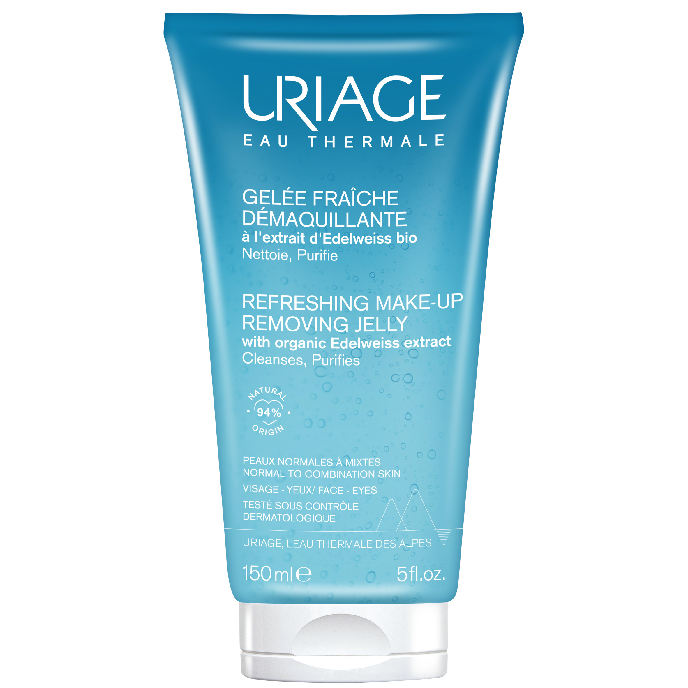 URIAGE REFRESHING MAKE-UP REMOVING JELLY 150ML