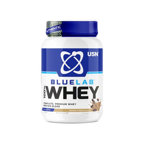 USN BLUE LAB COOKIES WHEY PROTEIN POWDER 908GR