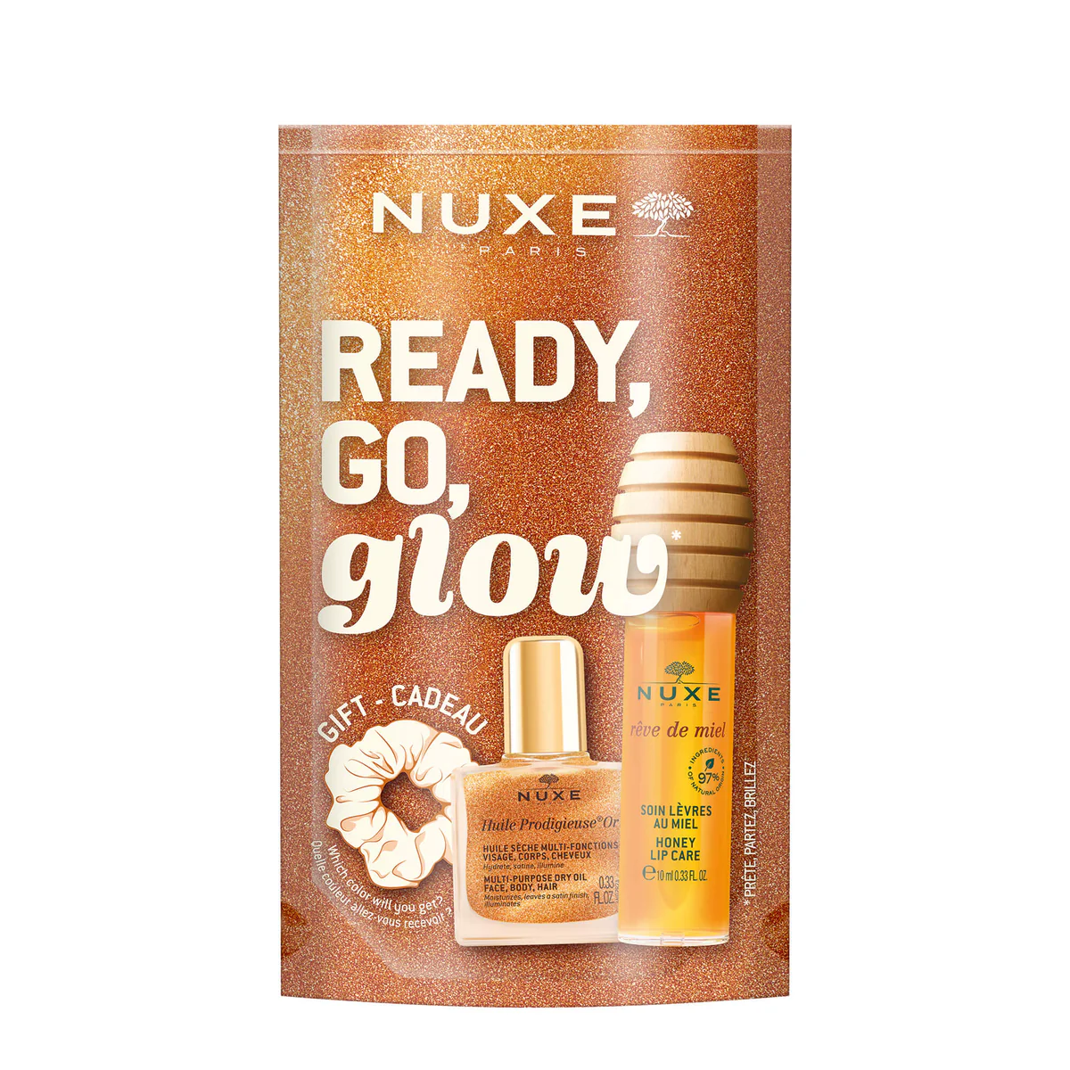 NUXE GLOW KIT REVE DE MIEL HONEY LIP CARE SET                                                                                