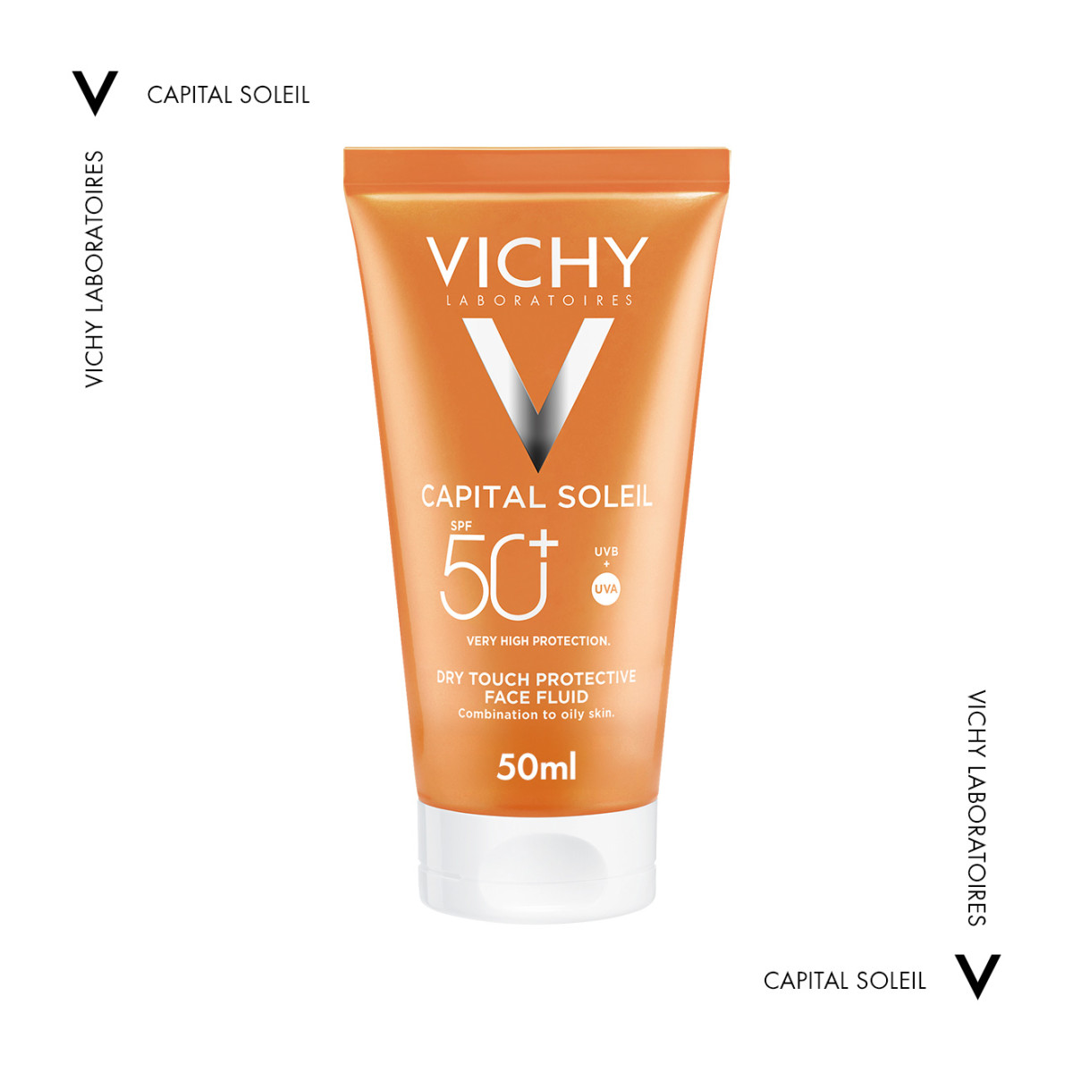 VICHY IDEAL SOLEIL DRY TOUCH FACE EMULSION SPF50 50ml 