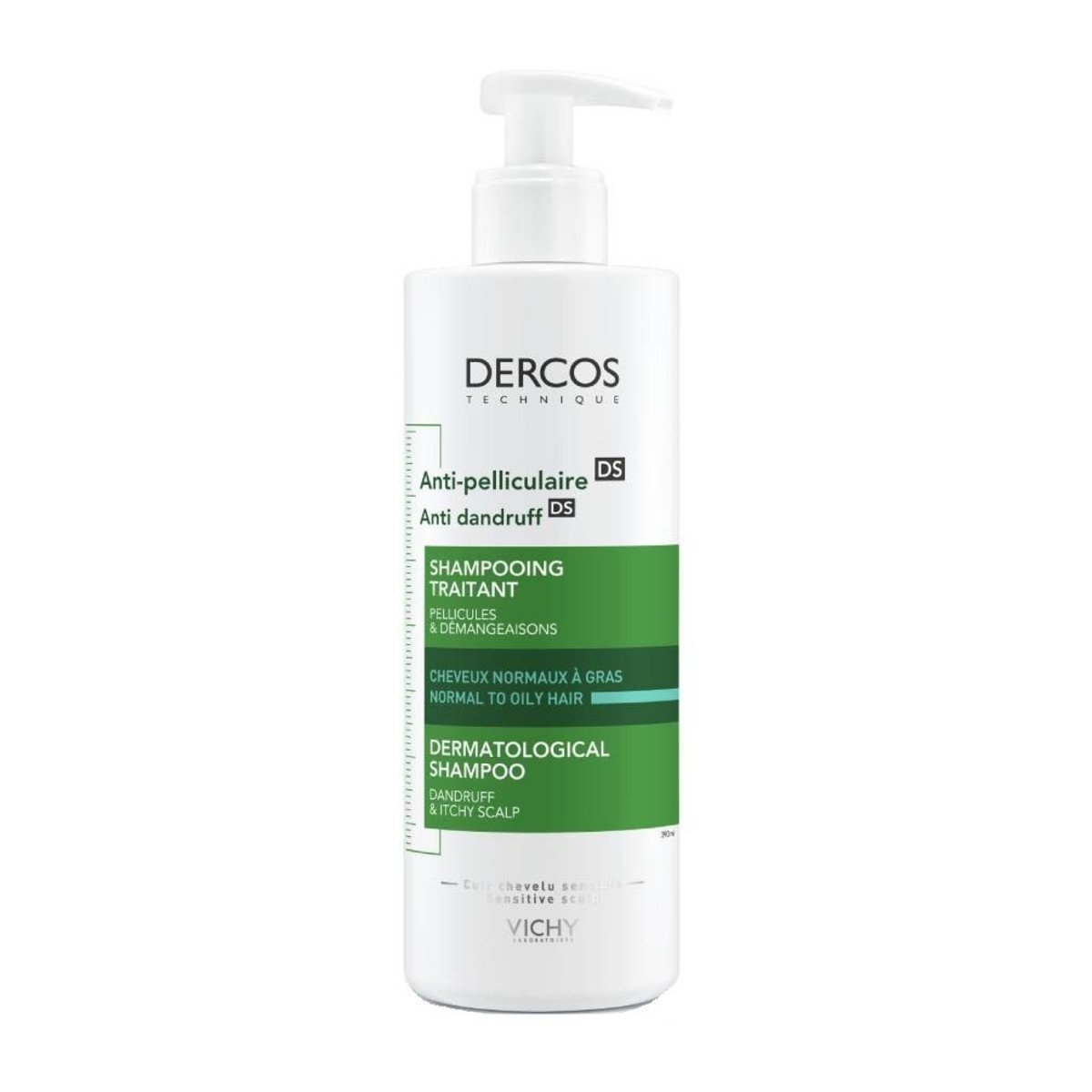 VICHY DERCOS ANTI-DANDRUFF SHAMPOO OILY 400ML