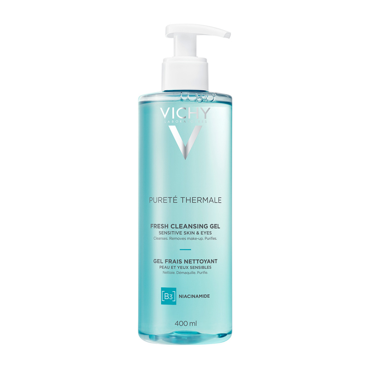 VICHY PURETE THERMALE FRESH CLEANSING GEL + NIACINAMIDE 400ML