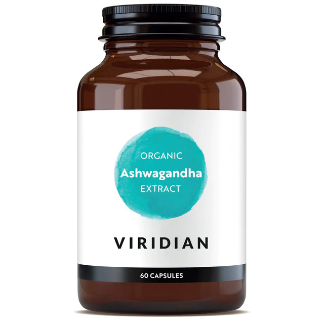 VIRIDIAN ASHWAGANDHA EXTRACT 60 VEG CAPS